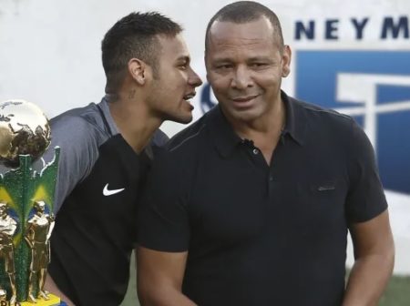 ネイマールとネイマールの父親