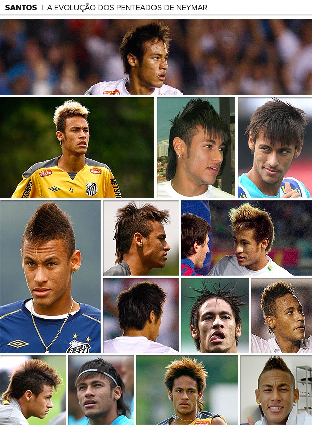 ネイマール髪型一覧